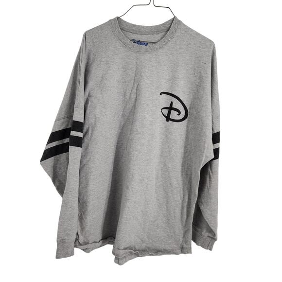 Disney Gray Mickey Mouse Spirit Jersey Womens Size Medium M (8/10) - Picture 1 of 3